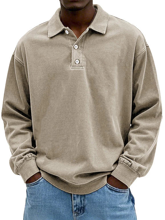 ARNAUD LYON | PULL-OVER POLO DÉCONTRACTÉ