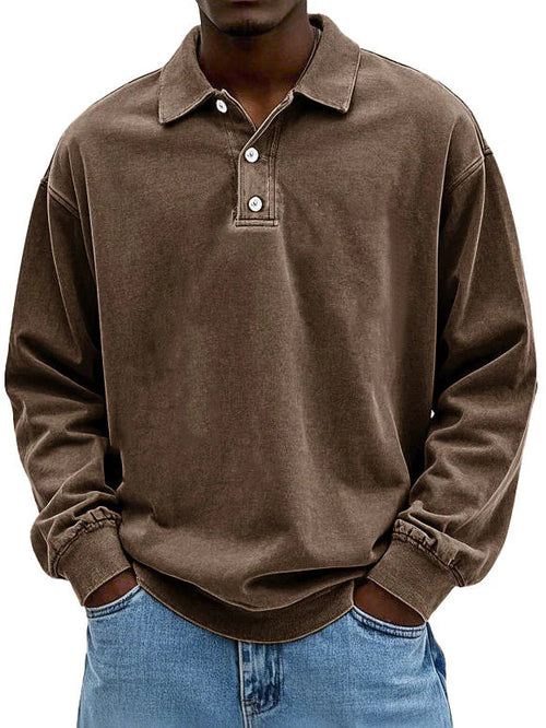 ARNAUD LYON | PULL-OVER POLO DÉCONTRACTÉ