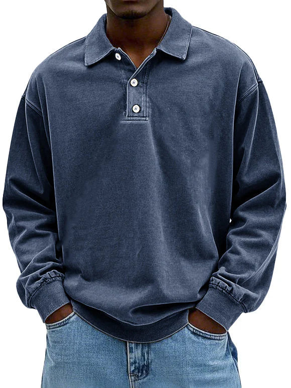 ARNAUD LYON | PULL-OVER POLO DÉCONTRACTÉ