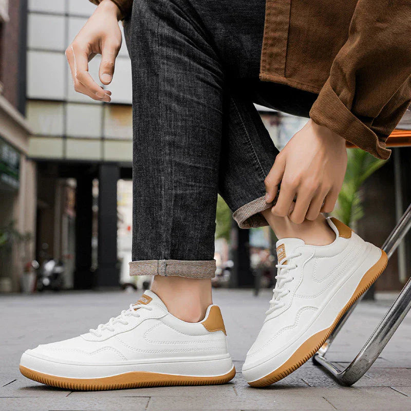 ARNAUD LYON | Baskets en Cuir Véritable