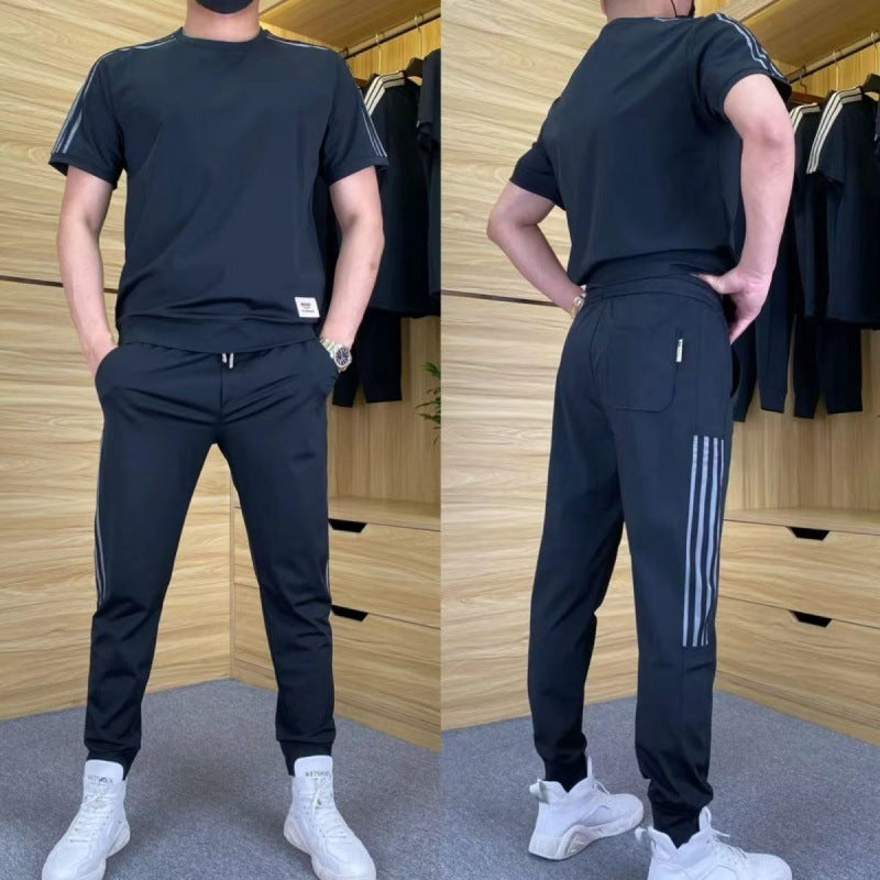 ARNAUD LYON | COMPLET HOMME EN MATÉRIAU DE LUXE AVEC ÉLASTIQUE