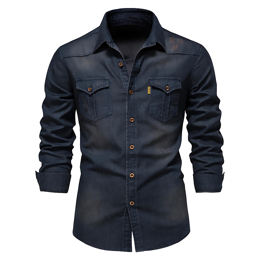 ARNAUD LYON | CHEMISE EN DENIM SLIM