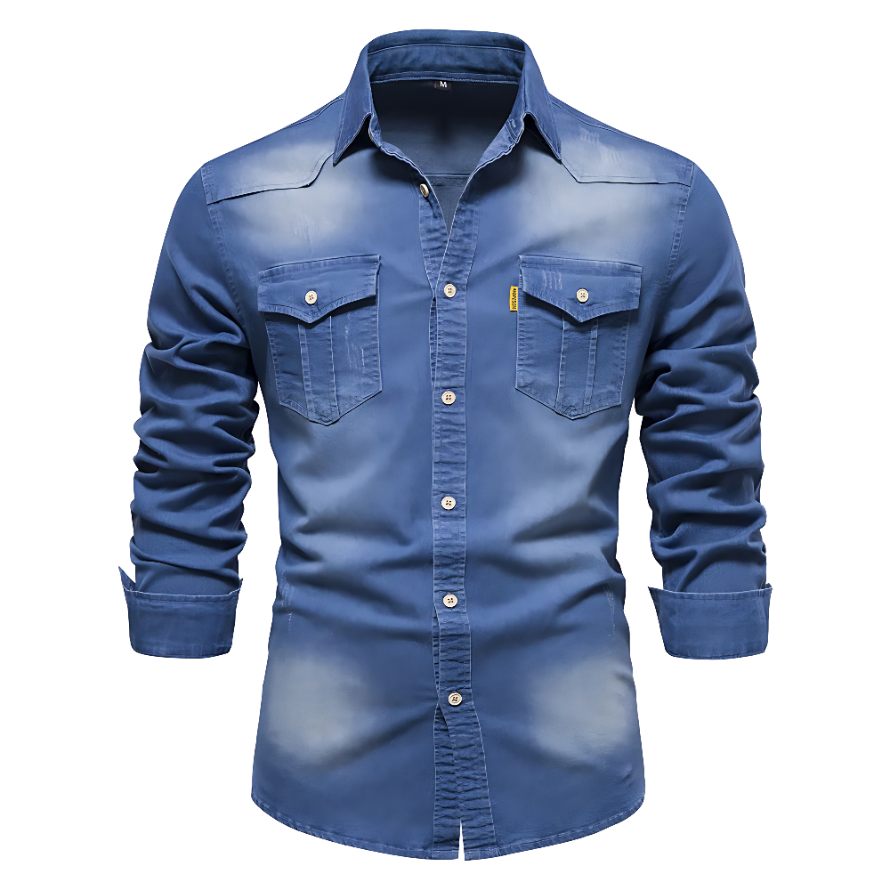 ARNAUD LYON | CHEMISE EN DENIM SLIM