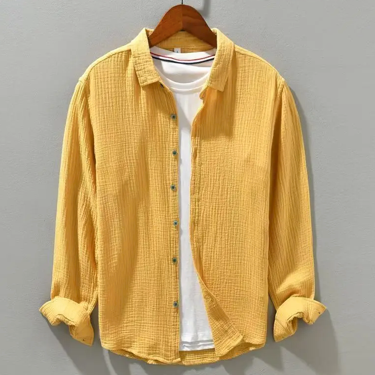 ARNAUD LYON | CHEMISE ÉLÉGANTE EN COTON DOUX COMME DE LA SOIE