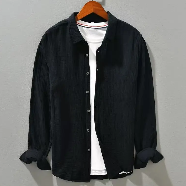 ARNAUD LYON | CHEMISE ÉLÉGANTE EN COTON DOUX COMME DE LA SOIE