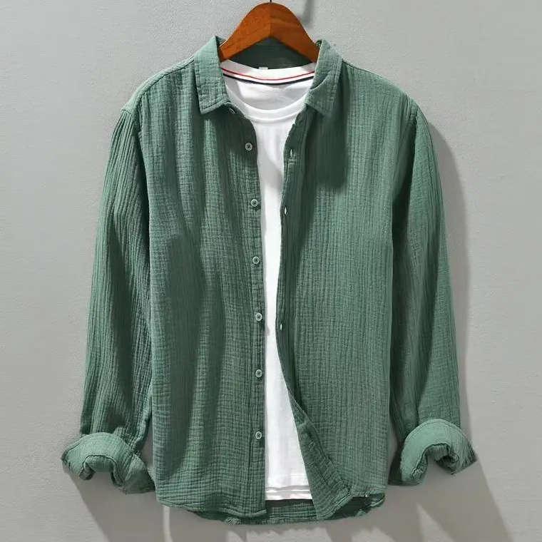 ARNAUD LYON | CHEMISE ÉLÉGANTE EN COTON DOUX COMME DE LA SOIE